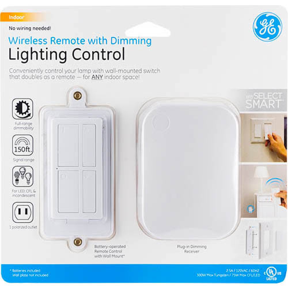 Ge Myselectsmart Wireless Remote Control Light Switch 1 Outlet