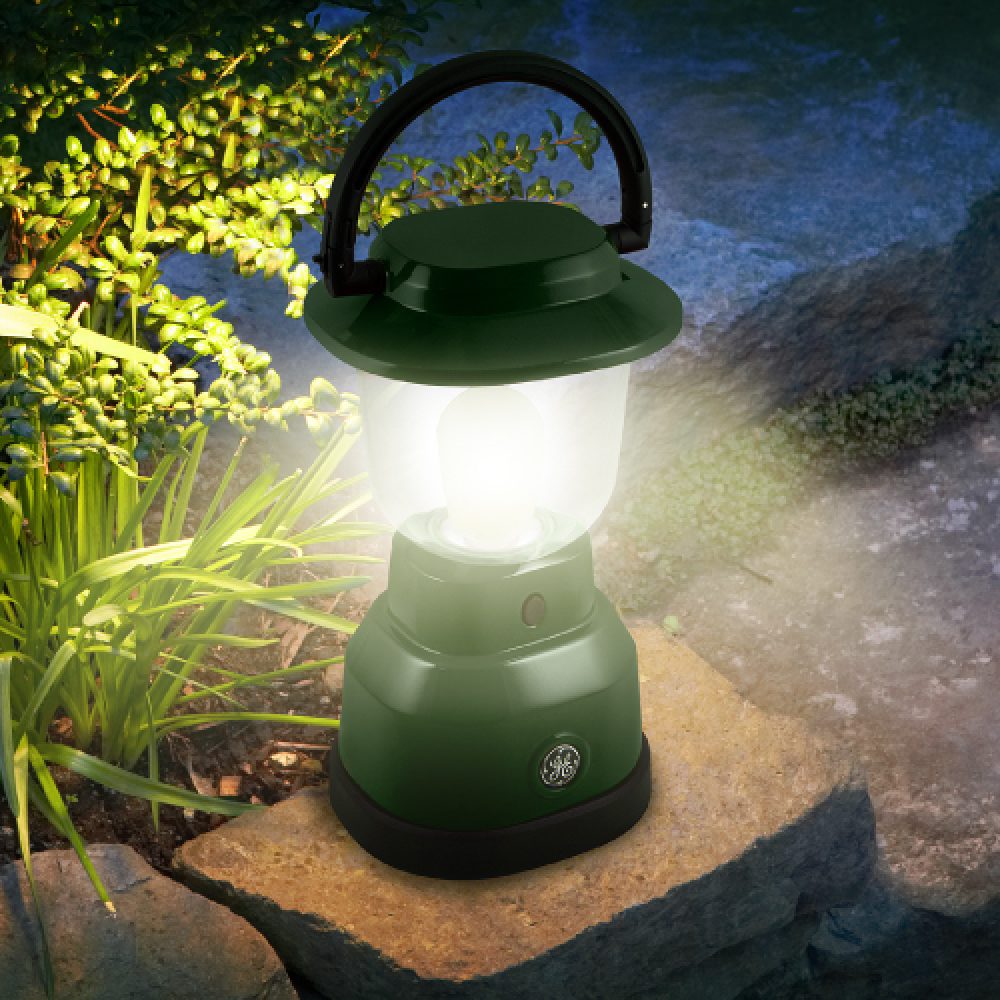 Enbrighten 11016 Battery Operated LED Lantern, Green